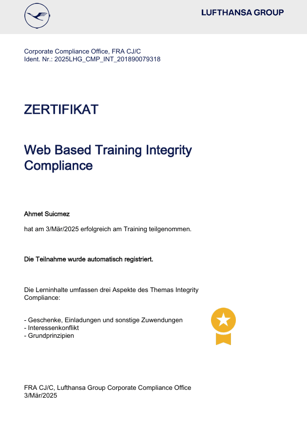 Web Based Training Integrity